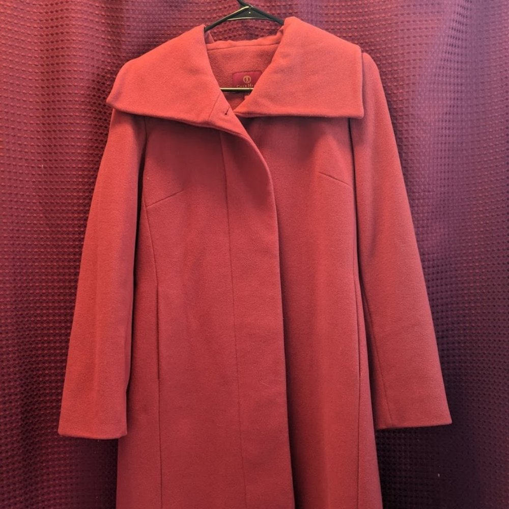 Cole Haan Wool and Cashmere Winter Coat